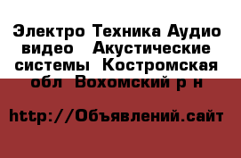 Электро-Техника Аудио-видео - Акустические системы. Костромская обл.,Вохомский р-н